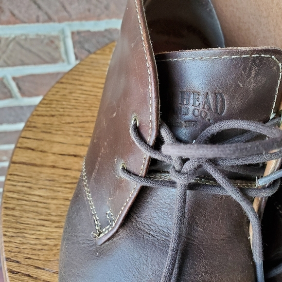 Red Head Brand Cole 2 Dark Brown Eye Leather Boots - Picture 4 of 8